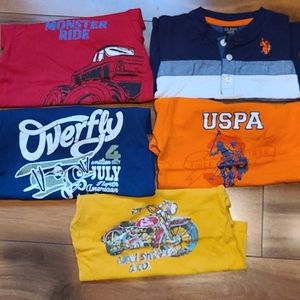 5 Boy's Shirts